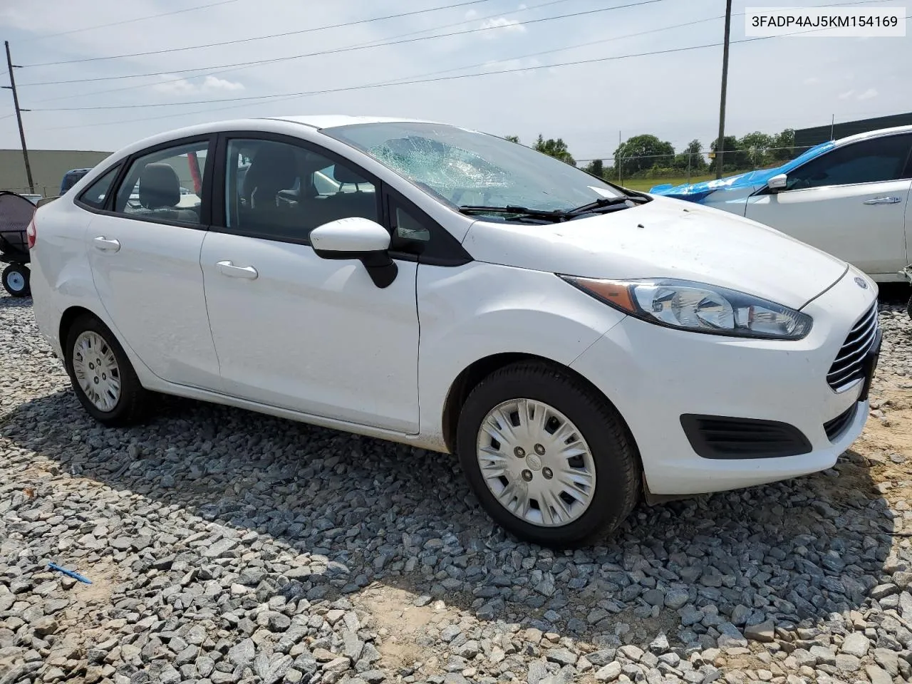 2019 Ford Fiesta S VIN: 3FADP4AJ5KM154169 Lot: 54991543