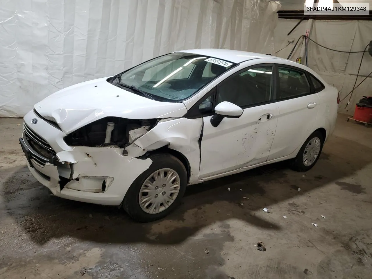 3FADP4AJ1KM129348 2019 Ford Fiesta S