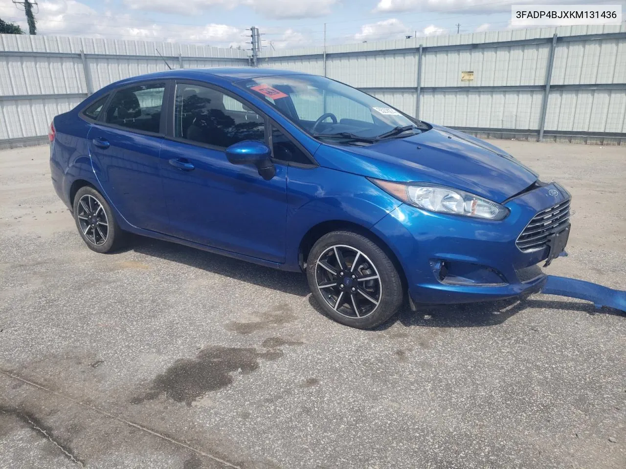 2019 Ford Fiesta Se VIN: 3FADP4BJXKM131436 Lot: 55278274