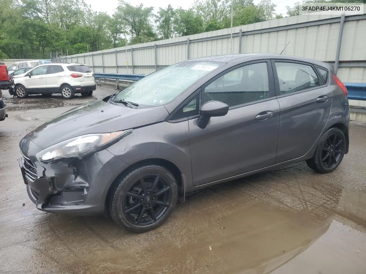 2019 Ford Fiesta Se VIN: 3FADP4EJ4KM106270 Lot: 55298814