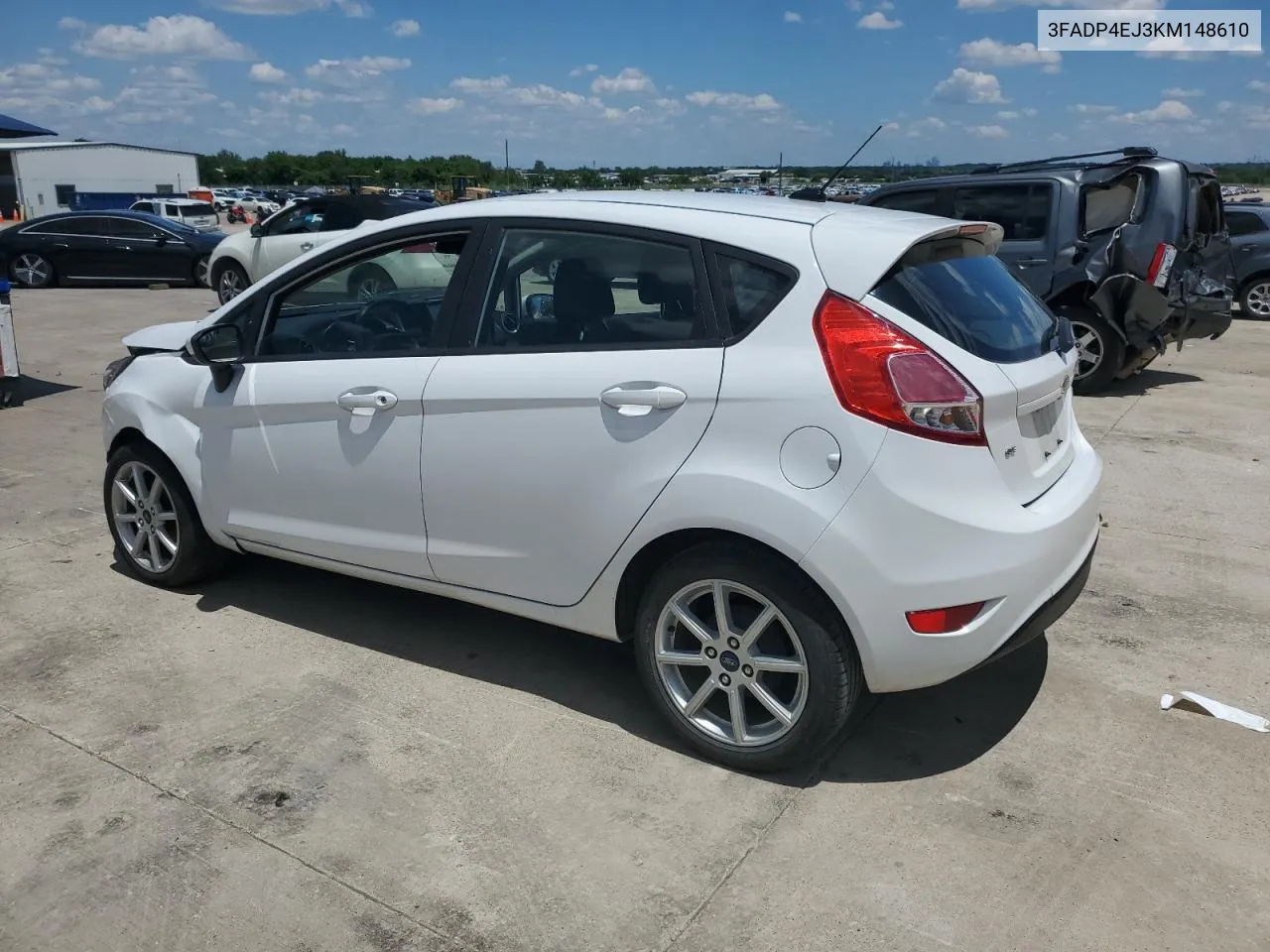 2019 Ford Fiesta Se VIN: 3FADP4EJ3KM148610 Lot: 55298874