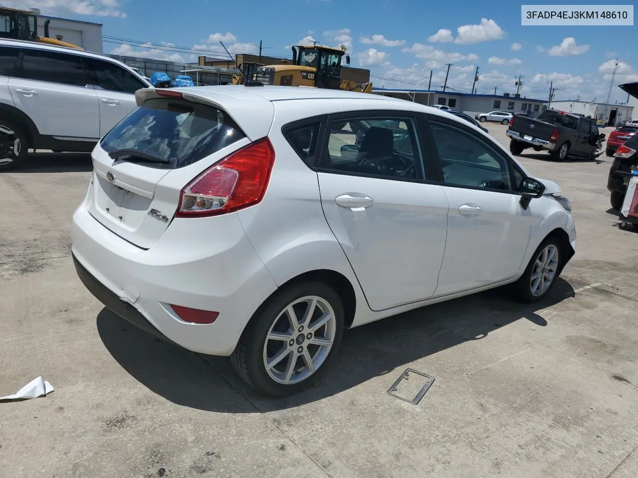 2019 Ford Fiesta Se VIN: 3FADP4EJ3KM148610 Lot: 55298874