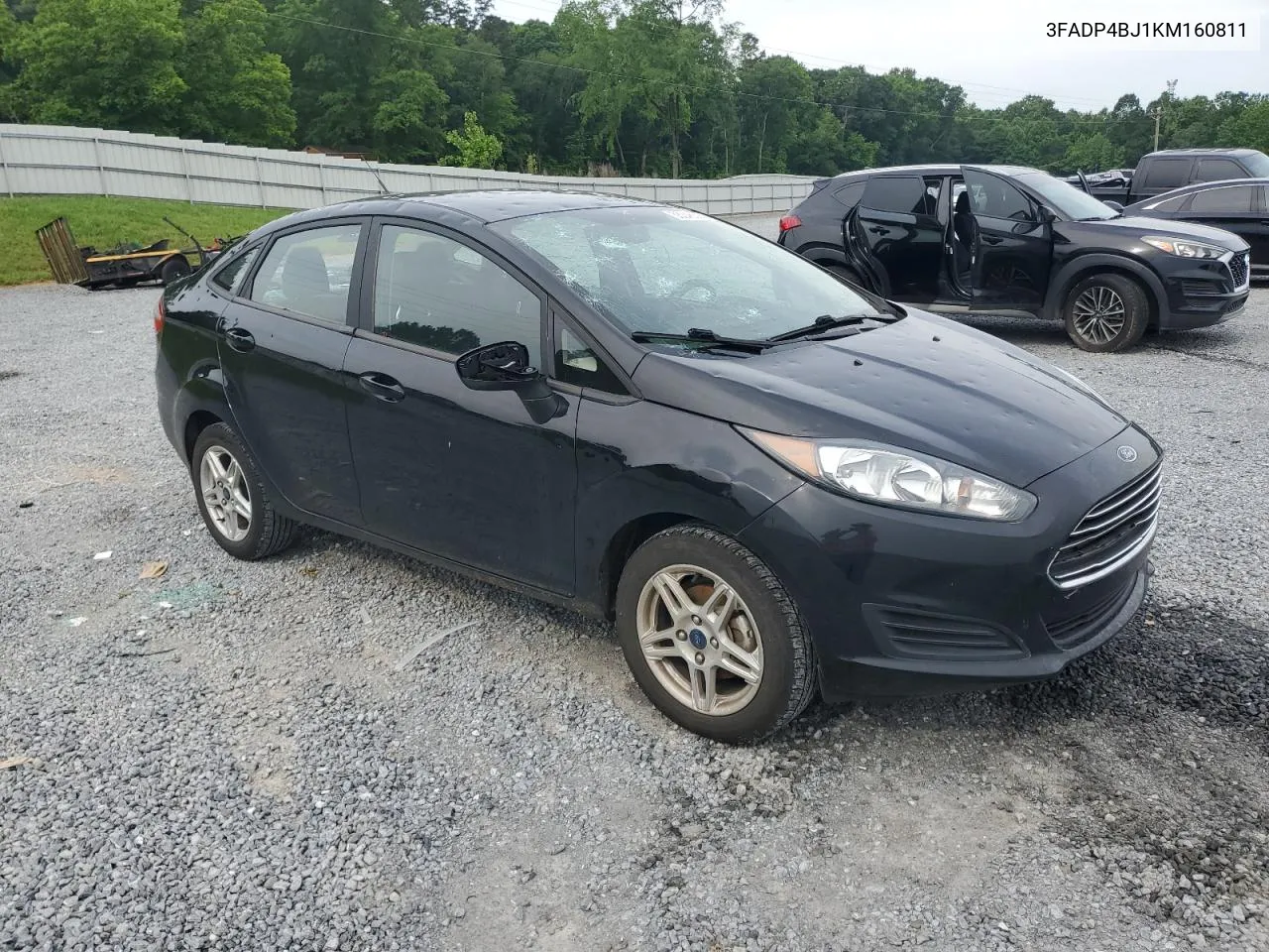 2019 Ford Fiesta Se VIN: 3FADP4BJ1KM160811 Lot: 55346594