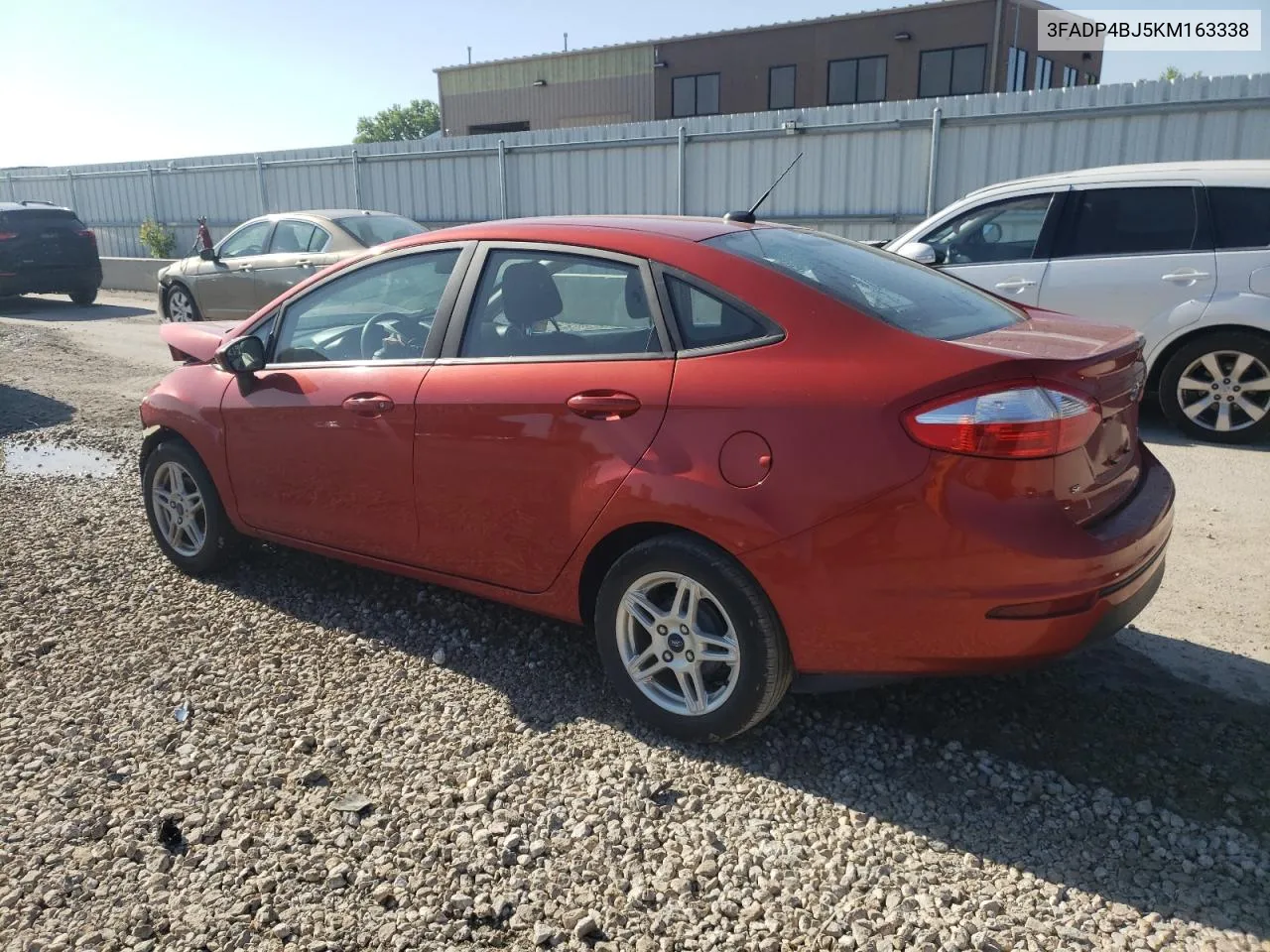 2019 Ford Fiesta Se VIN: 3FADP4BJ5KM163338 Lot: 55386414