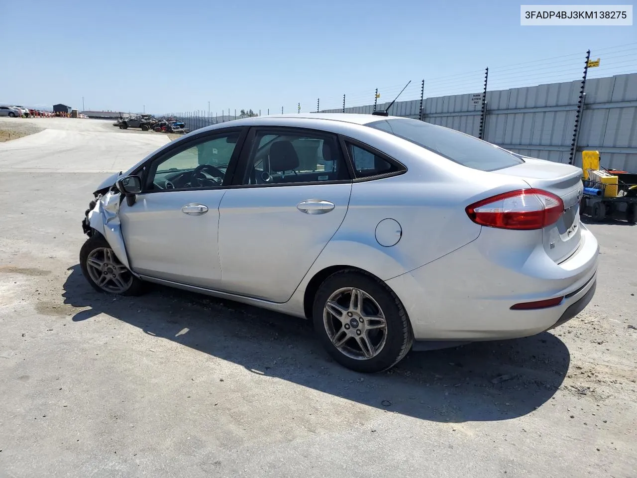 2019 Ford Fiesta Se VIN: 3FADP4BJ3KM138275 Lot: 55575714