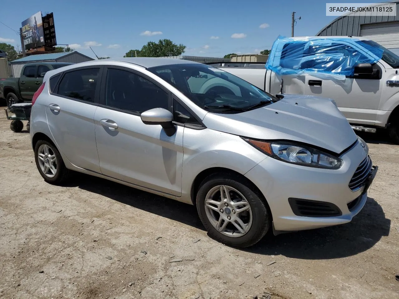 3FADP4EJ0KM118125 2019 Ford Fiesta Se