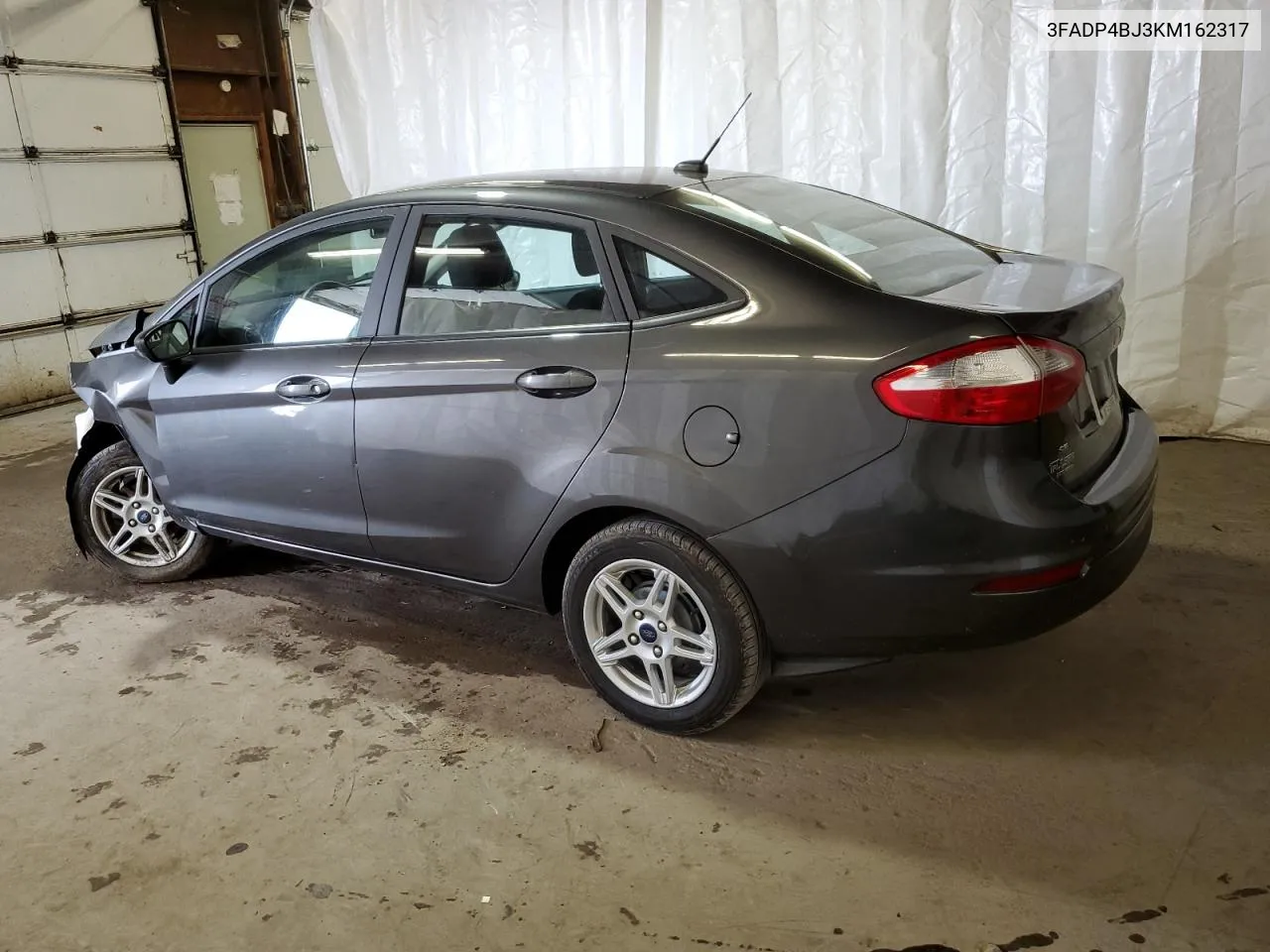 2019 Ford Fiesta Se VIN: 3FADP4BJ3KM162317 Lot: 55898434