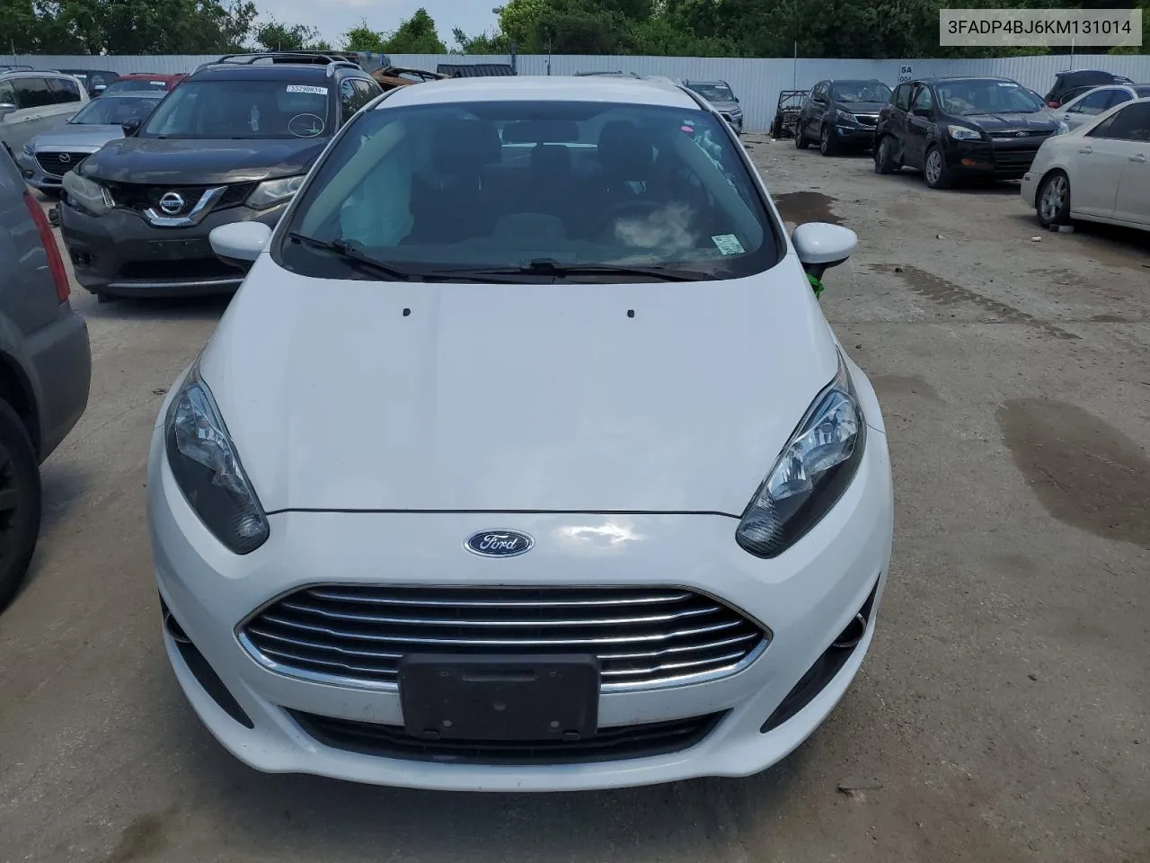 2019 Ford Fiesta Se VIN: 3FADP4BJ6KM131014 Lot: 55940084