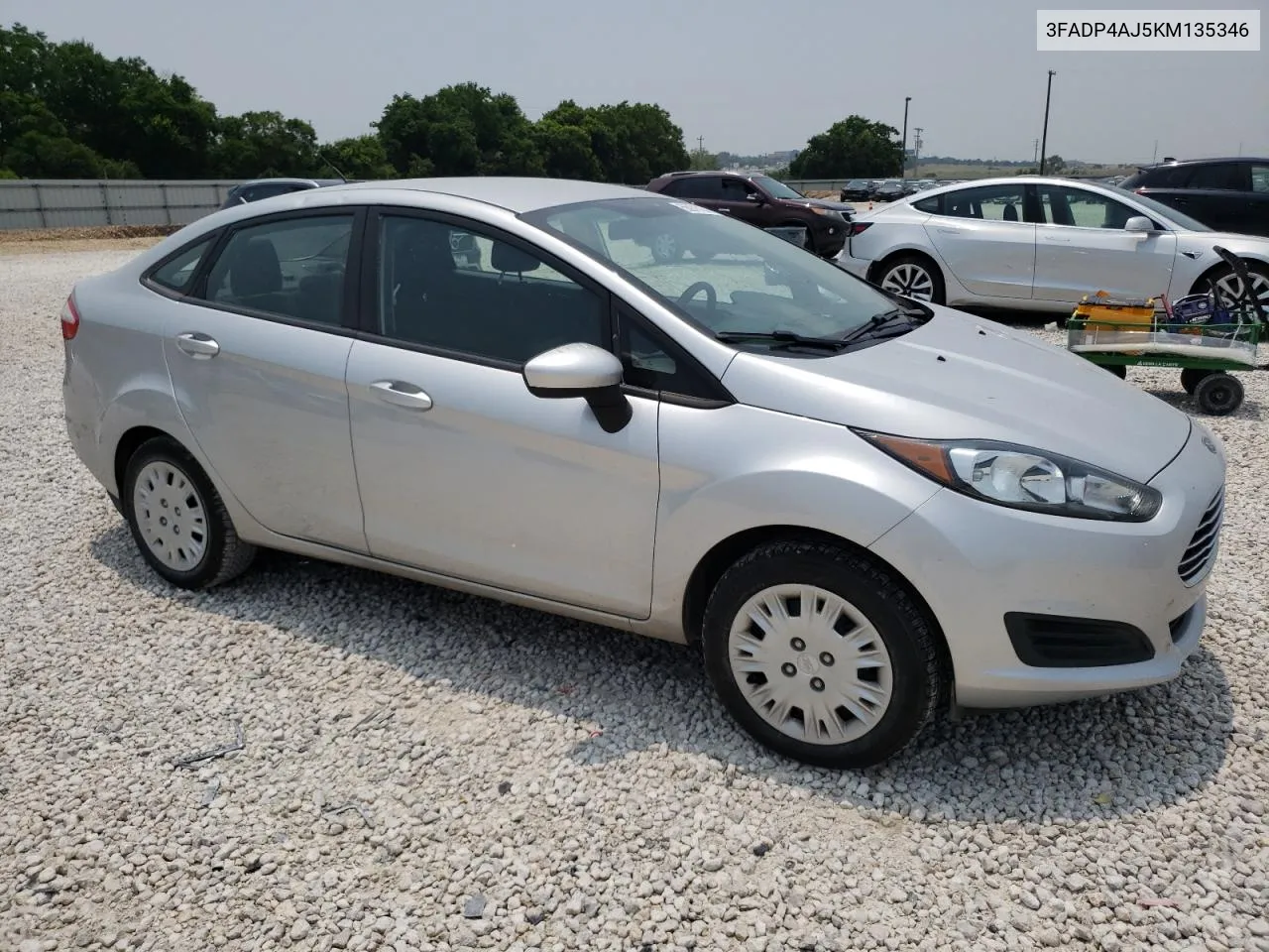 2019 Ford Fiesta S VIN: 3FADP4AJ5KM135346 Lot: 55976154