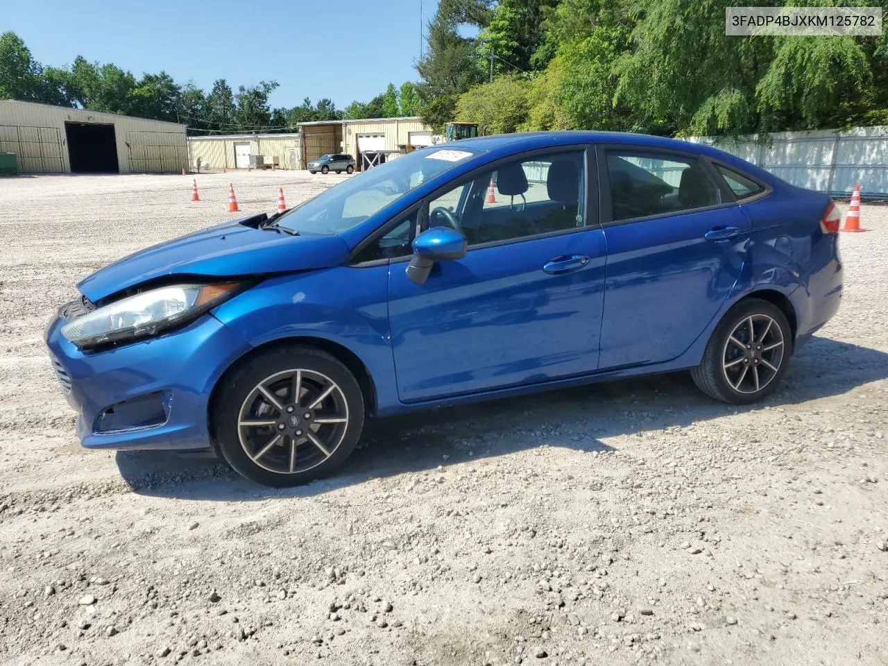 2019 Ford Fiesta Se VIN: 3FADP4BJXKM125782 Lot: 56061574