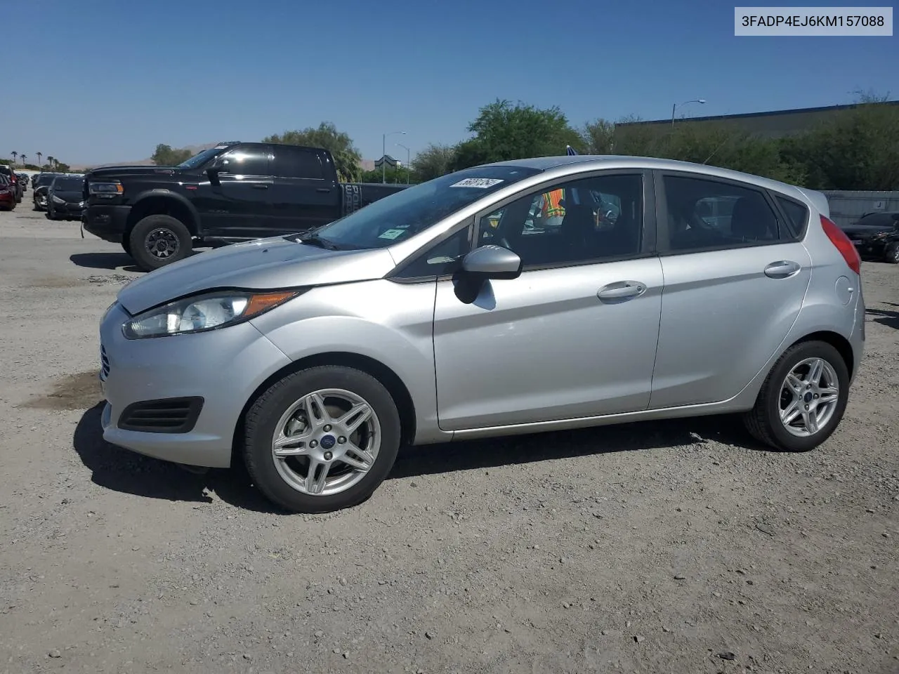 2019 Ford Fiesta Se VIN: 3FADP4EJ6KM157088 Lot: 56081354