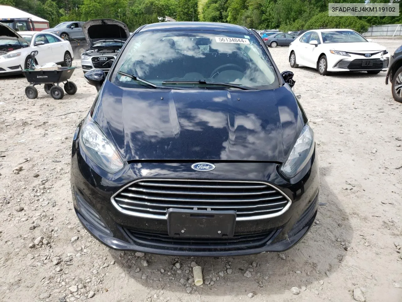 2019 Ford Fiesta Se VIN: 3FADP4EJ4KM119102 Lot: 56134044