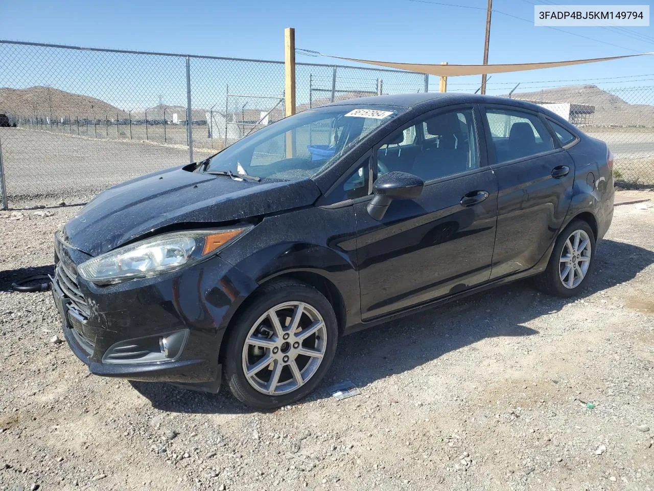 3FADP4BJ5KM149794 2019 Ford Fiesta Se