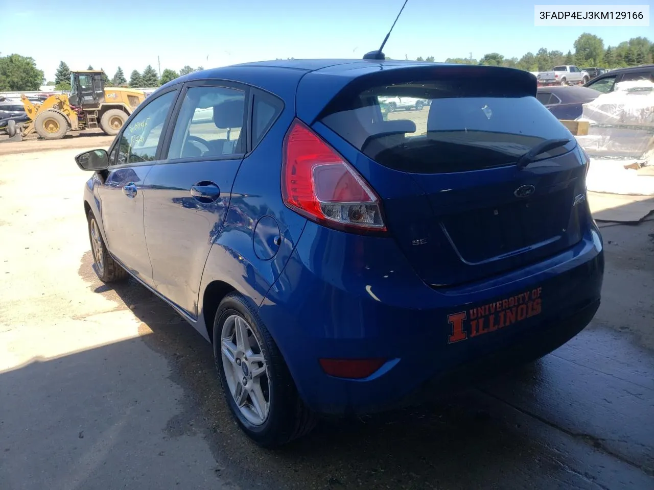 3FADP4EJ3KM129166 2019 Ford Fiesta Se