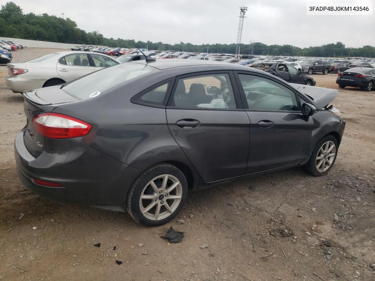 2019 Ford Fiesta Se VIN: 3FADP4BJ0KM143546 Lot: 56286524