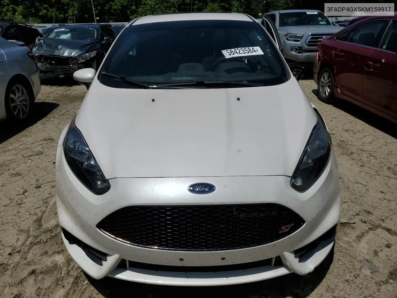 2019 Ford Fiesta St VIN: 3FADP4GX5KM159917 Lot: 56423584