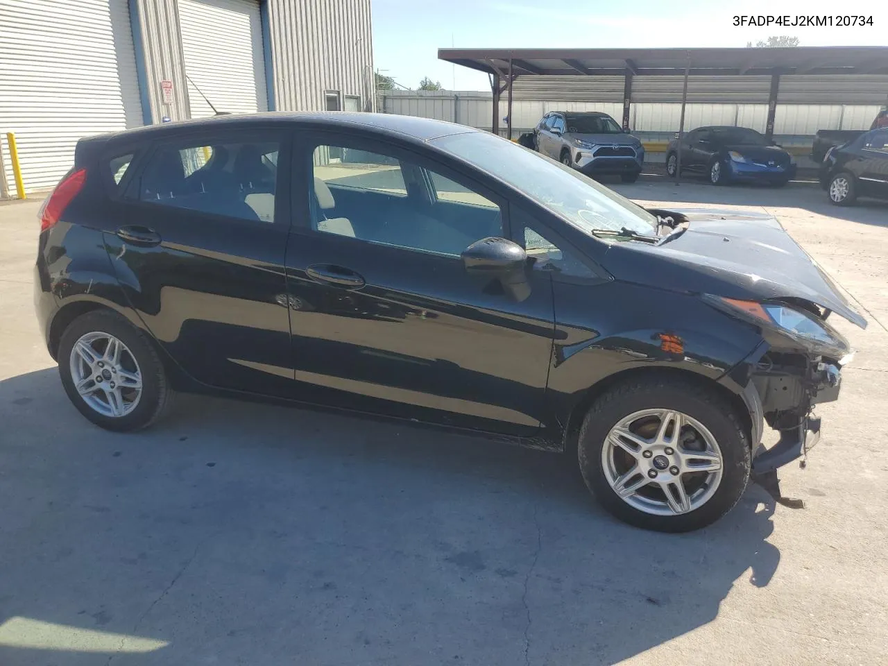 2019 Ford Fiesta Se VIN: 3FADP4EJ2KM120734 Lot: 56576324