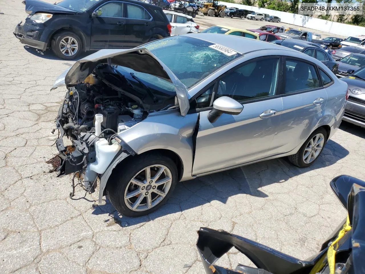 3FADP4BJXKM137365 2019 Ford Fiesta Se