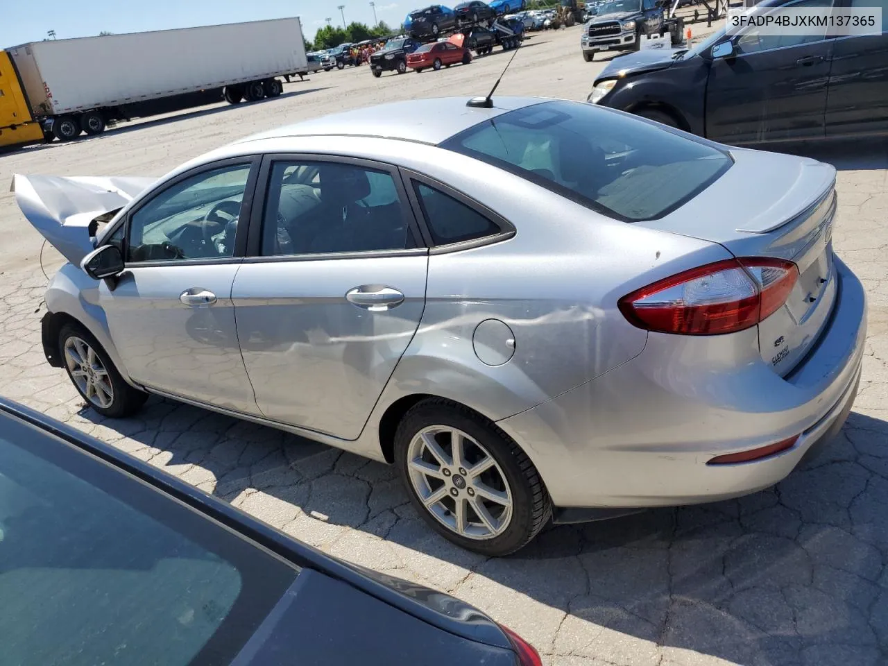 2019 Ford Fiesta Se VIN: 3FADP4BJXKM137365 Lot: 56580964