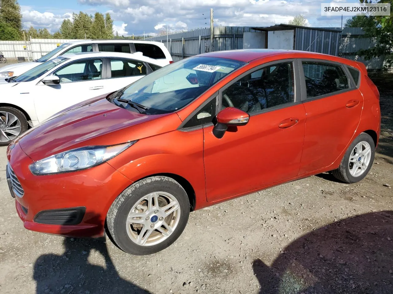 3FADP4EJ2KM123116 2019 Ford Fiesta Se