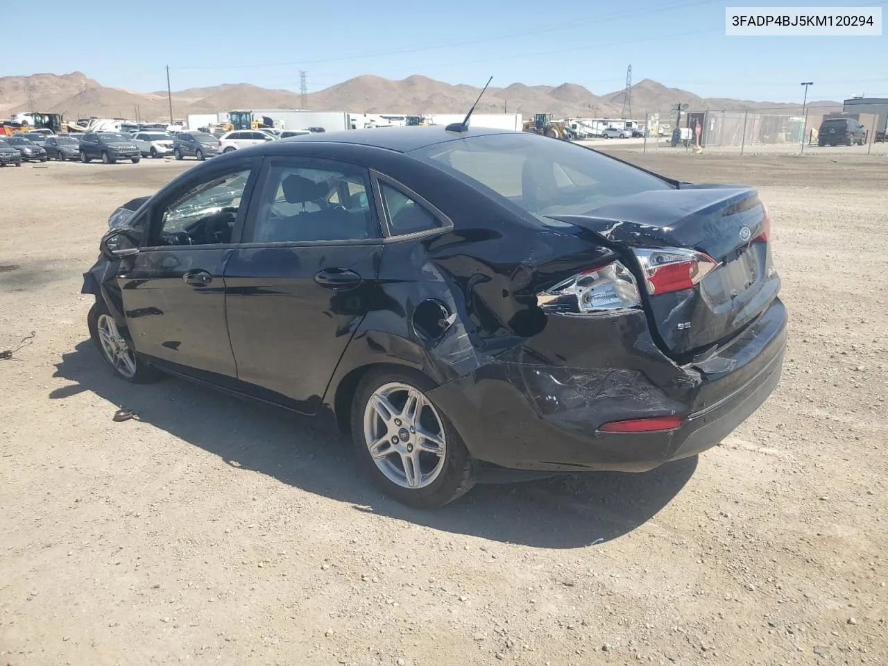 2019 Ford Fiesta Se VIN: 3FADP4BJ5KM120294 Lot: 56737814