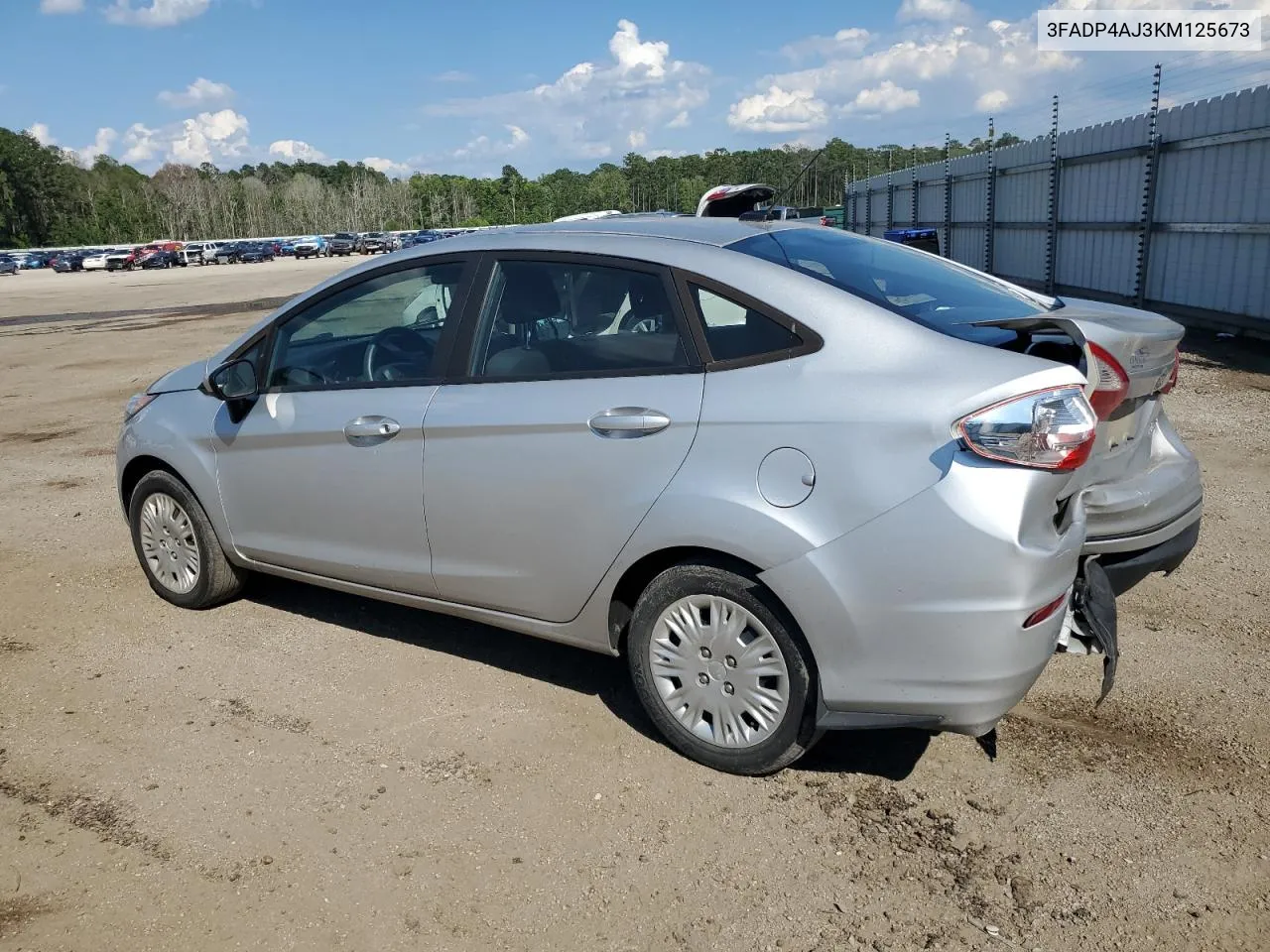 2019 Ford Fiesta S VIN: 3FADP4AJ3KM125673 Lot: 57098104