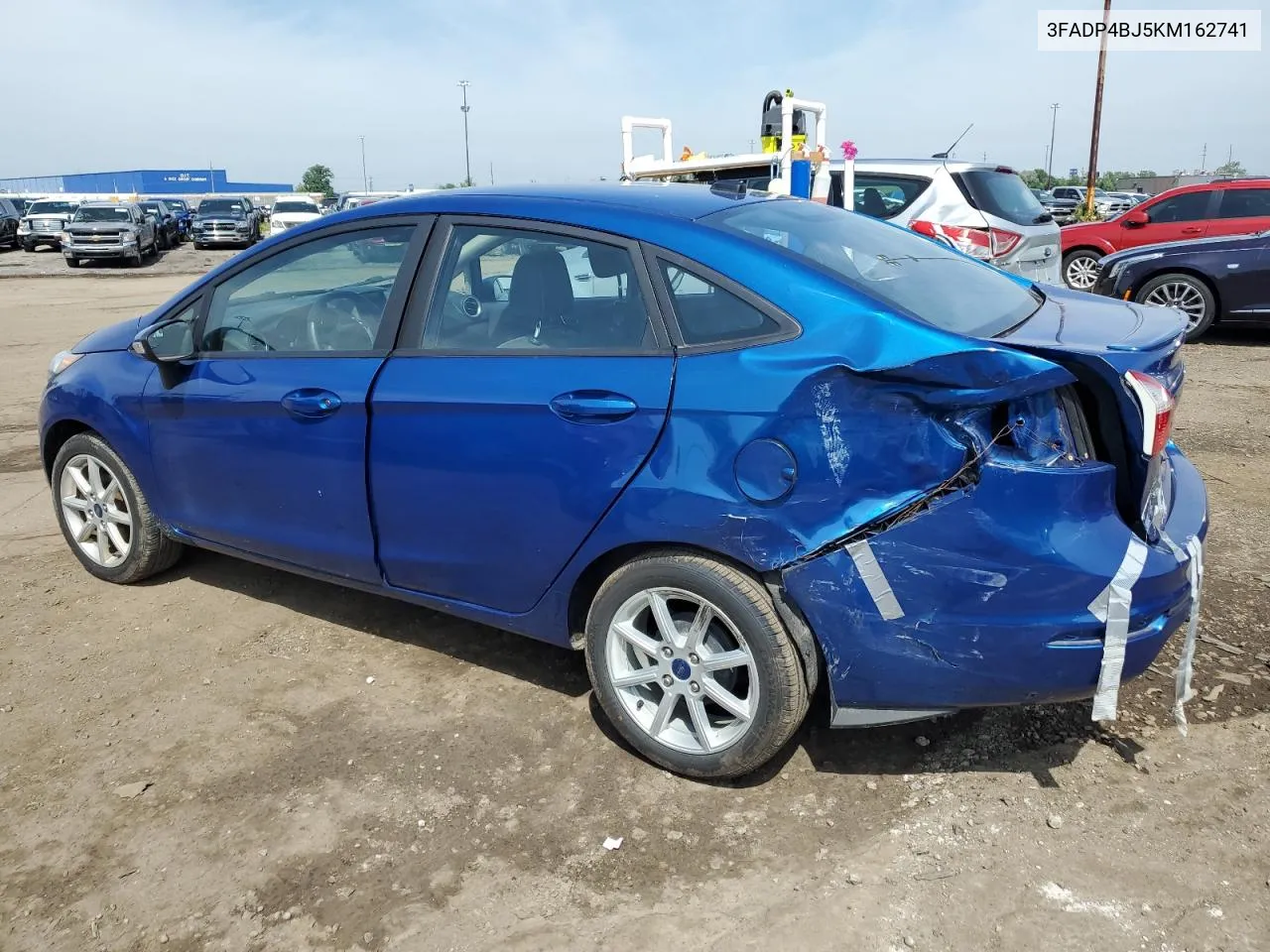 2019 Ford Fiesta Se VIN: 3FADP4BJ5KM162741 Lot: 57400974