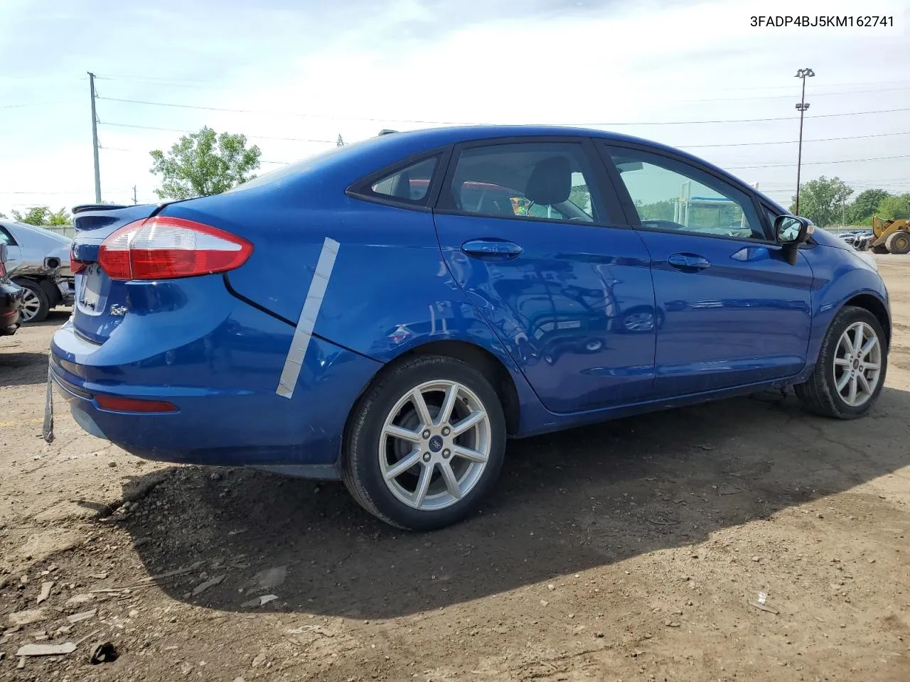 2019 Ford Fiesta Se VIN: 3FADP4BJ5KM162741 Lot: 57400974