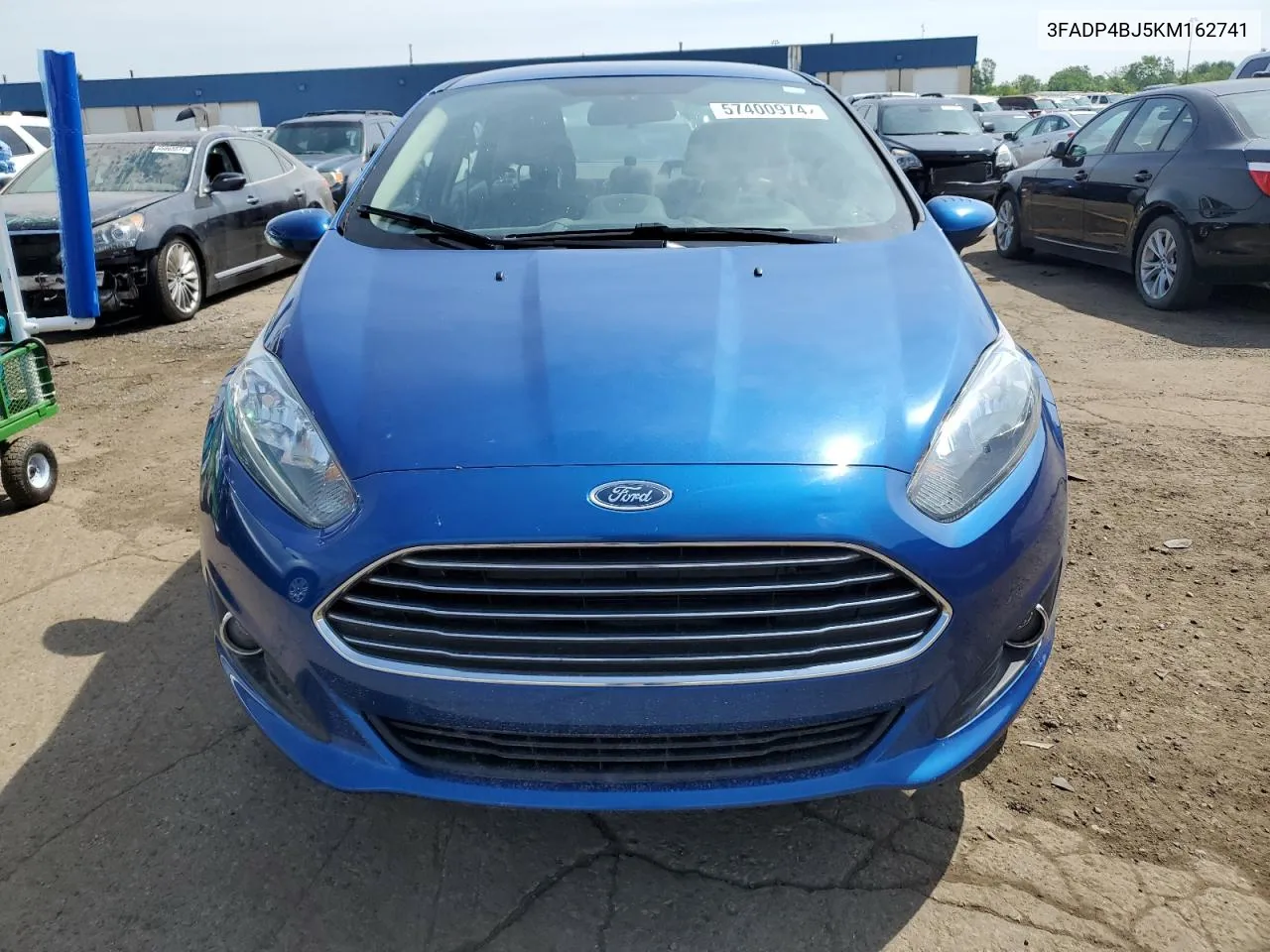 2019 Ford Fiesta Se VIN: 3FADP4BJ5KM162741 Lot: 57400974