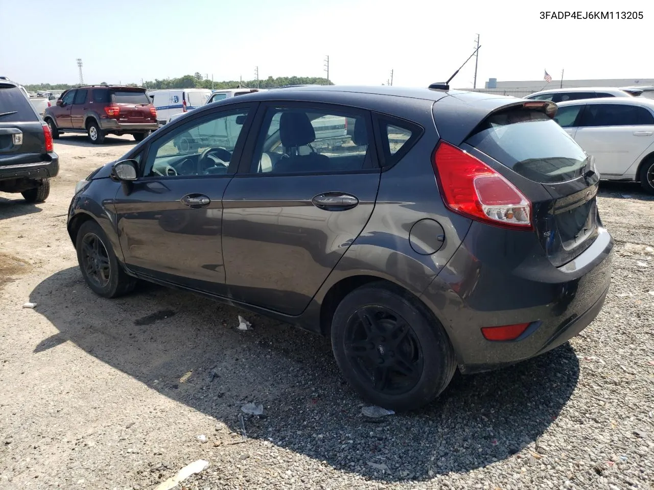 2019 Ford Fiesta Se VIN: 3FADP4EJ6KM113205 Lot: 57904734