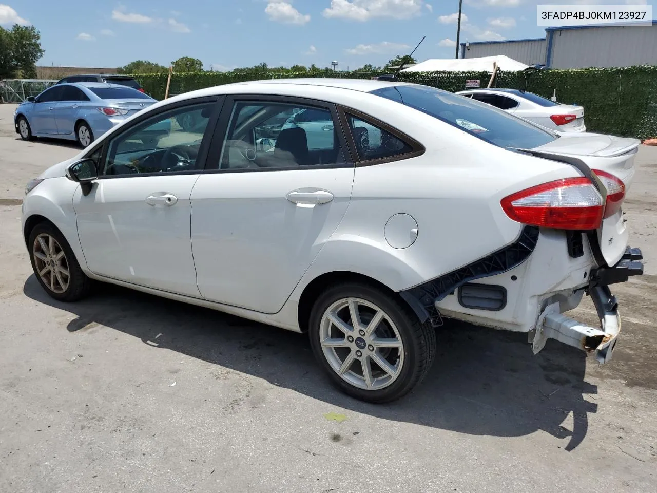 2019 Ford Fiesta Se VIN: 3FADP4BJ0KM123927 Lot: 58239524