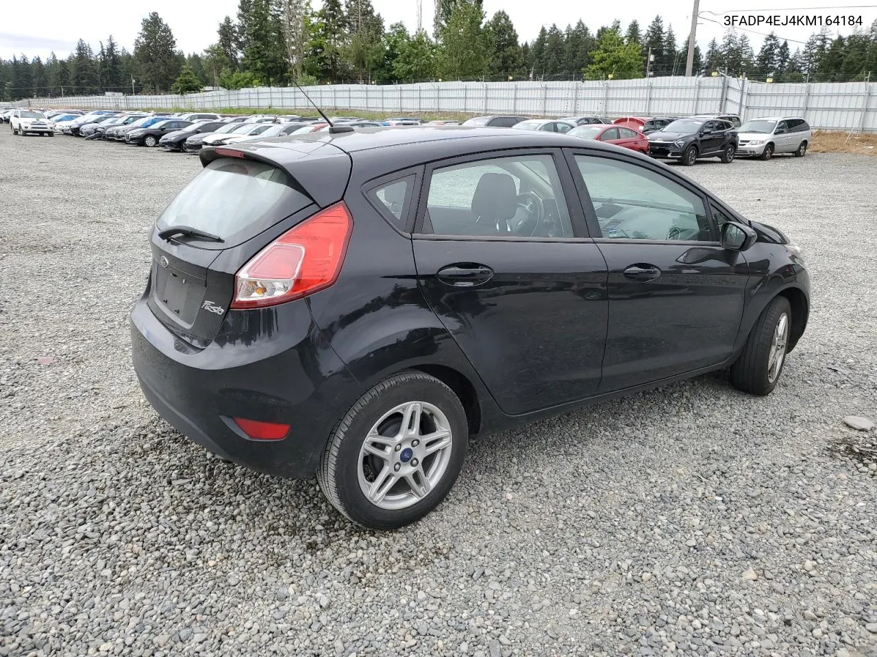 2019 Ford Fiesta Se VIN: 3FADP4EJ4KM164184 Lot: 58356614