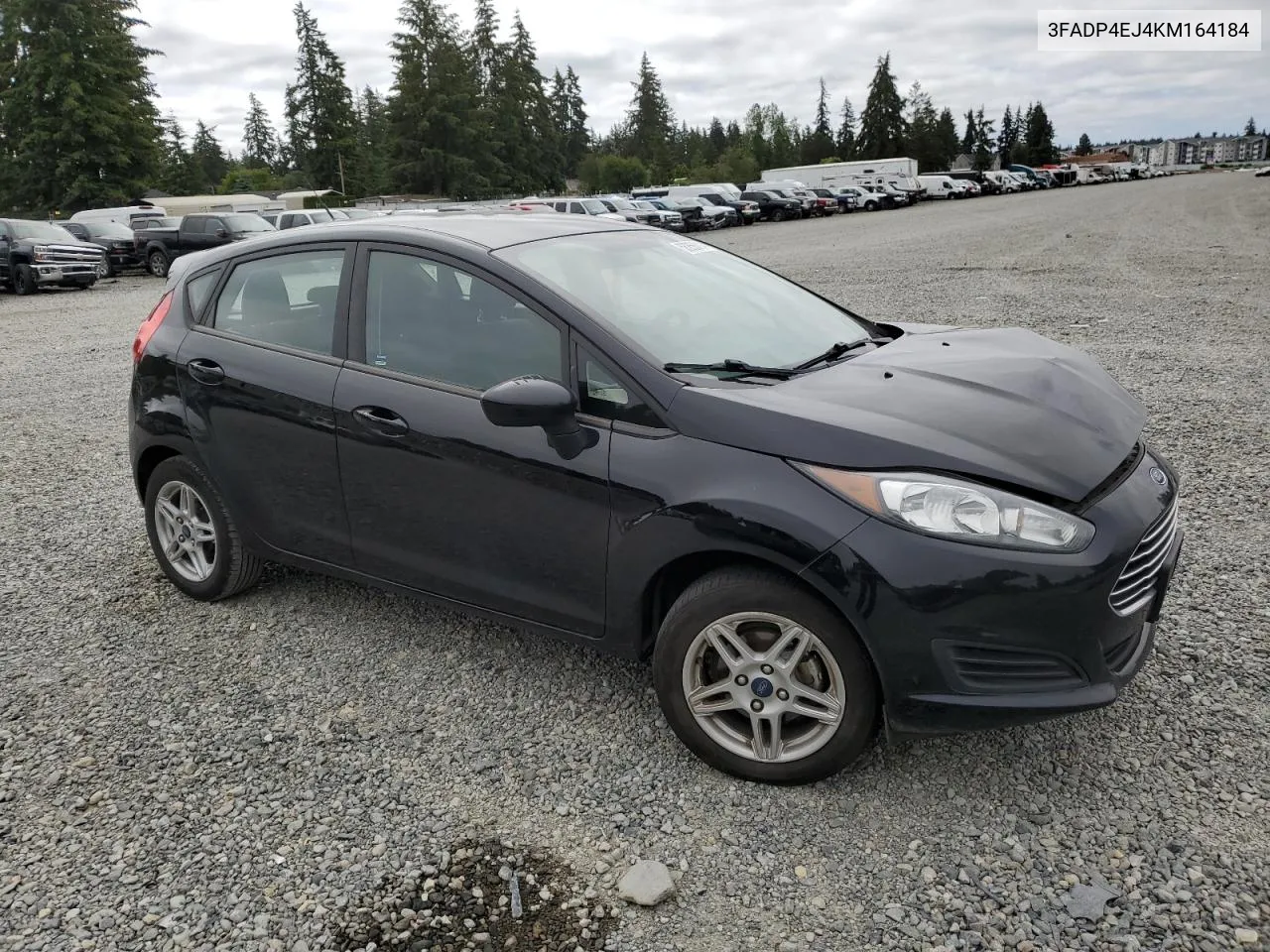 2019 Ford Fiesta Se VIN: 3FADP4EJ4KM164184 Lot: 58356614