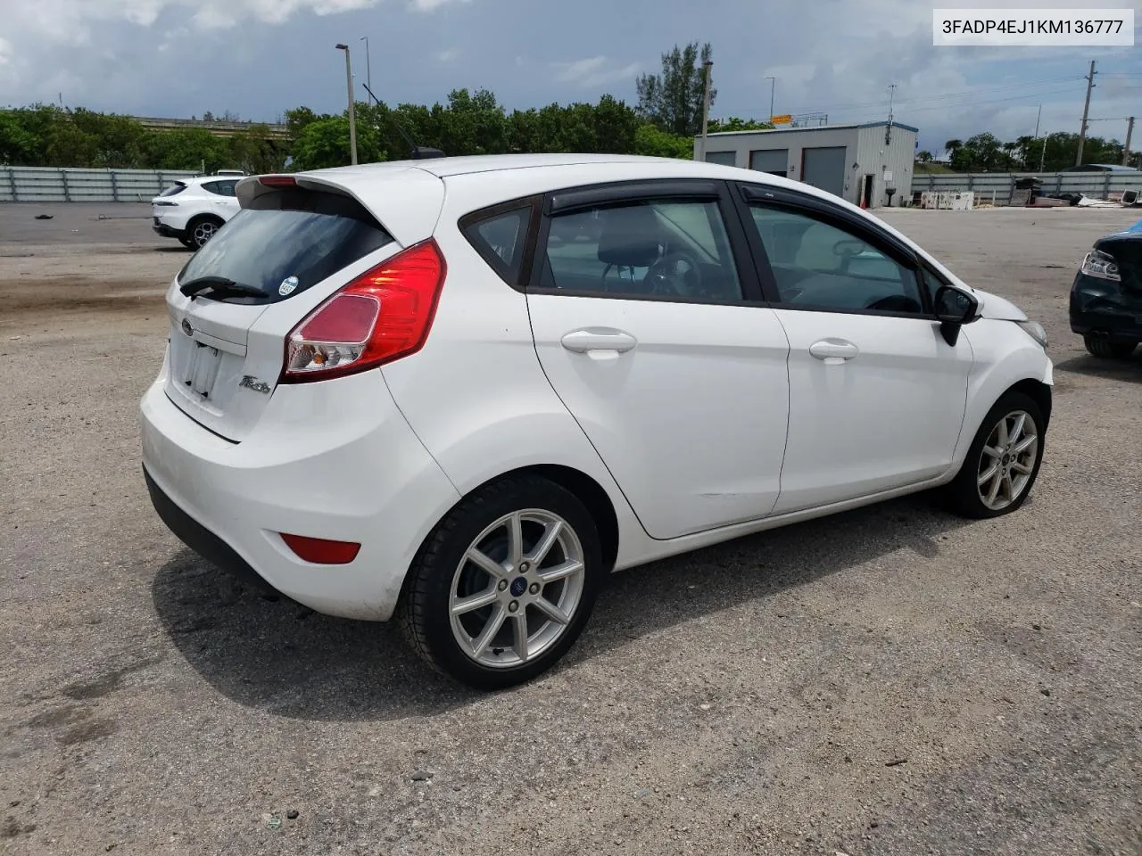 2019 Ford Fiesta Se VIN: 3FADP4EJ1KM136777 Lot: 58410144