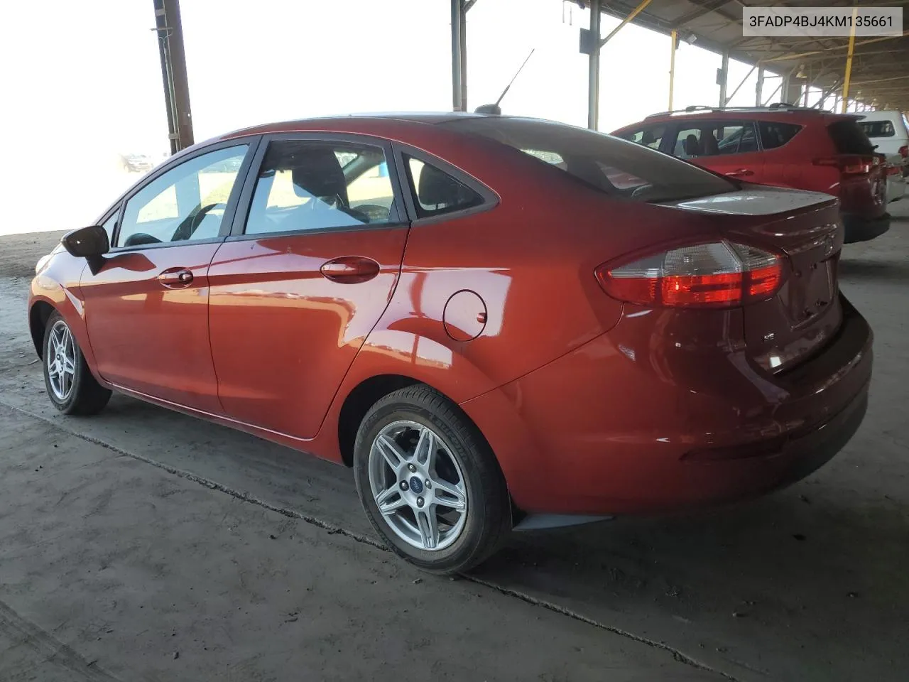 2019 Ford Fiesta Se VIN: 3FADP4BJ4KM135661 Lot: 58532994