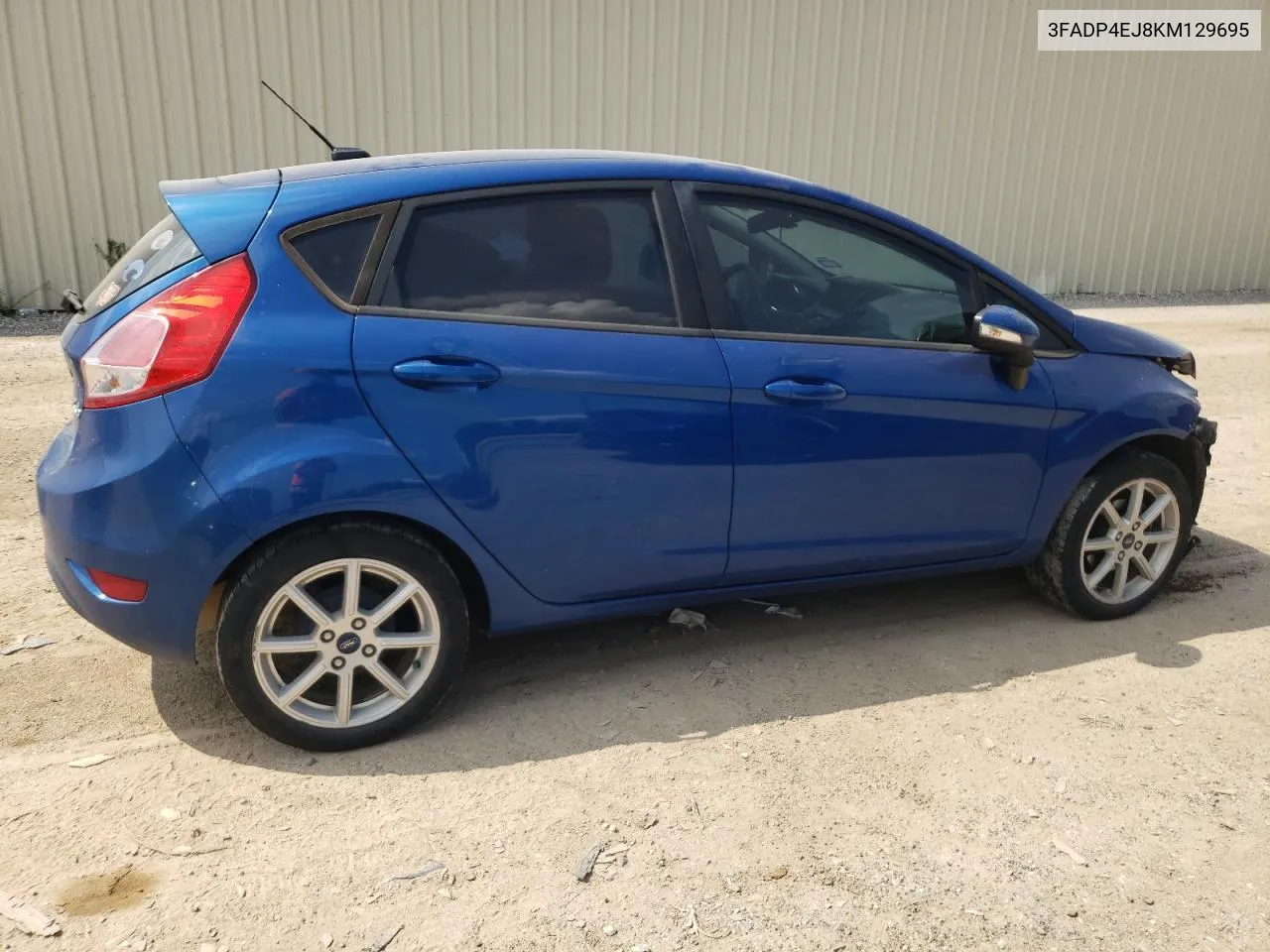 2019 Ford Fiesta Se VIN: 3FADP4EJ8KM129695 Lot: 58605734