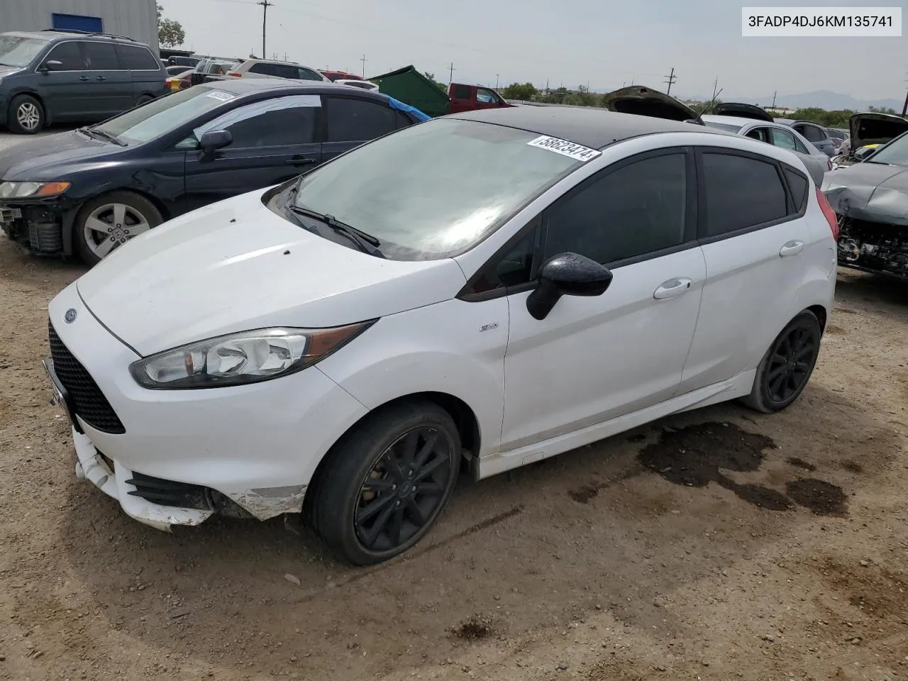 3FADP4DJ6KM135741 2019 Ford Fiesta St