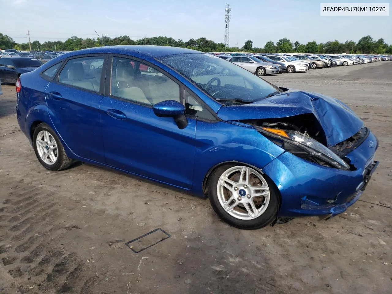 3FADP4BJ7KM110270 2019 Ford Fiesta Se