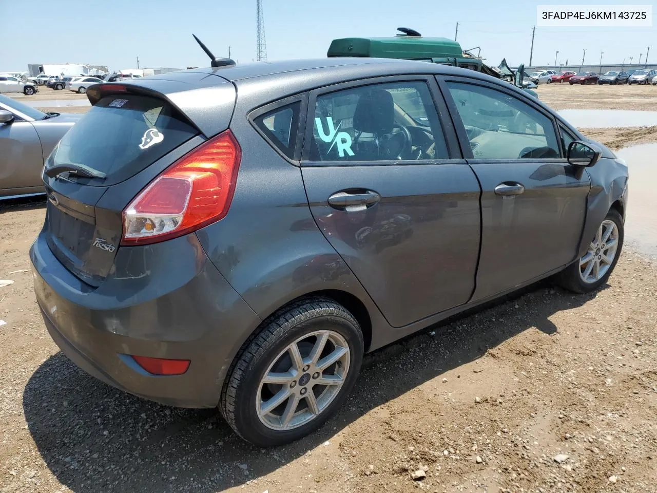 2019 Ford Fiesta Se VIN: 3FADP4EJ6KM143725 Lot: 58788504