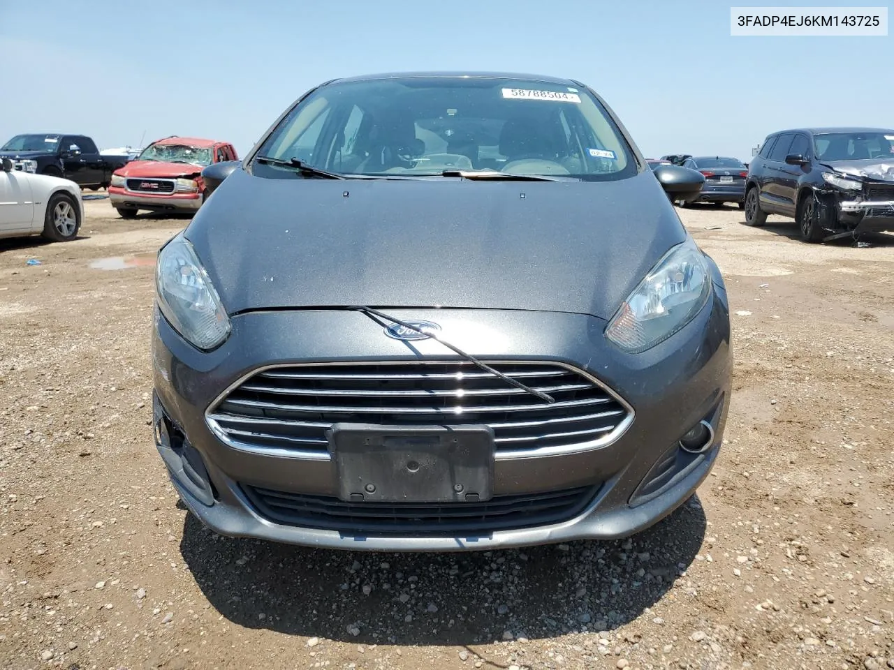 3FADP4EJ6KM143725 2019 Ford Fiesta Se