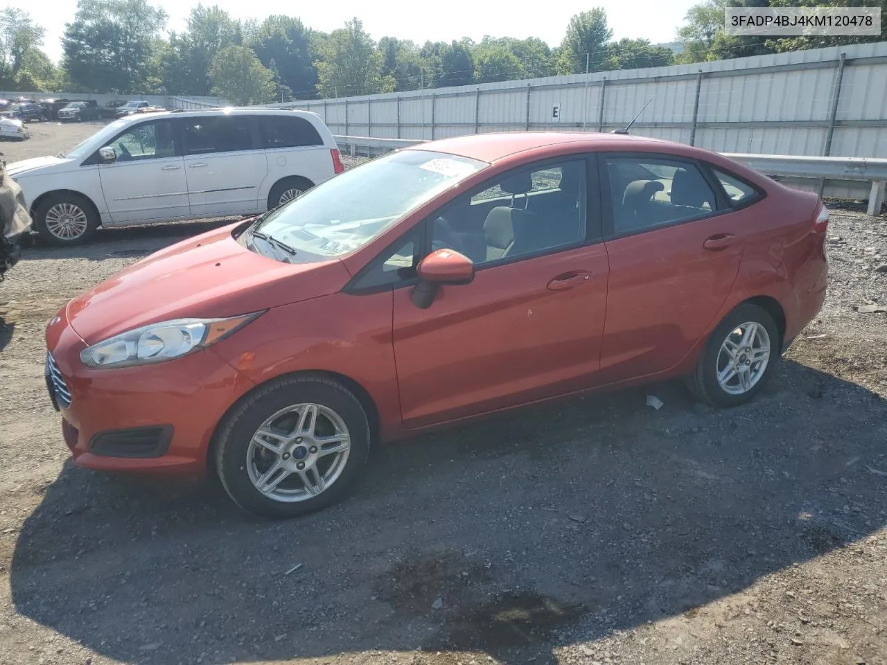 3FADP4BJ4KM120478 2019 Ford Fiesta Se