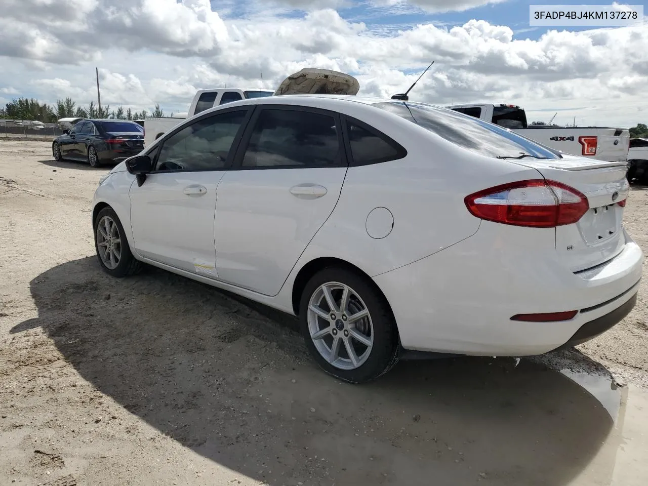 2019 Ford Fiesta Se VIN: 3FADP4BJ4KM137278 Lot: 59428724