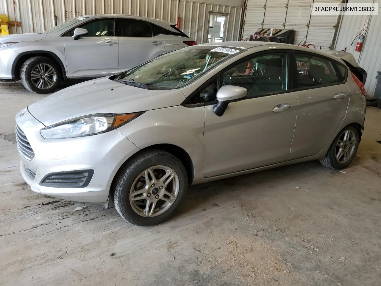 2019 Ford Fiesta Se VIN: 3FADP4EJ8KM108832 Lot: 59729454