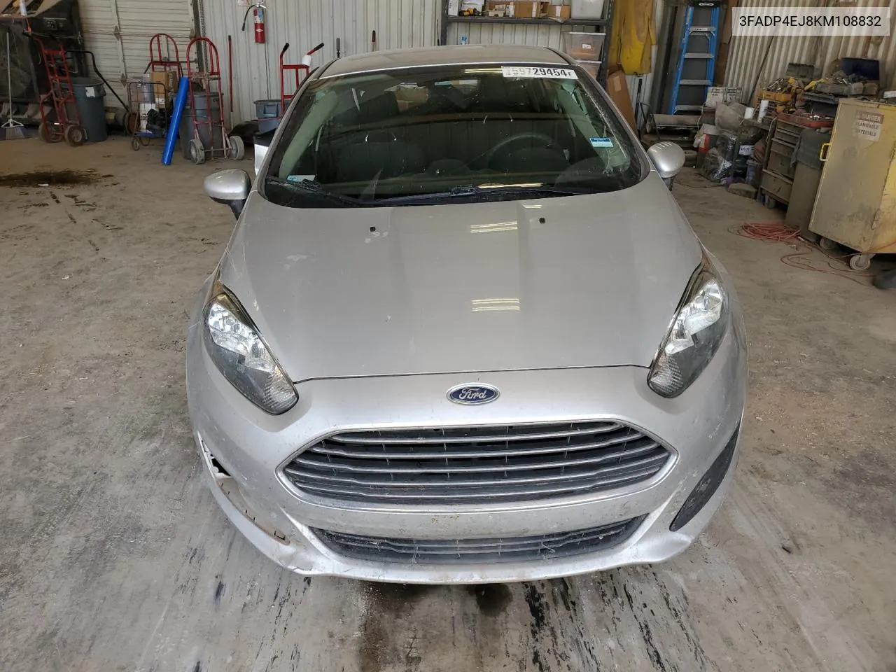 2019 Ford Fiesta Se VIN: 3FADP4EJ8KM108832 Lot: 59729454