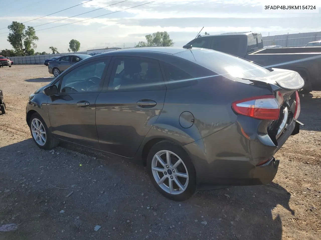 2019 Ford Fiesta Se VIN: 3FADP4BJ9KM154724 Lot: 60130784