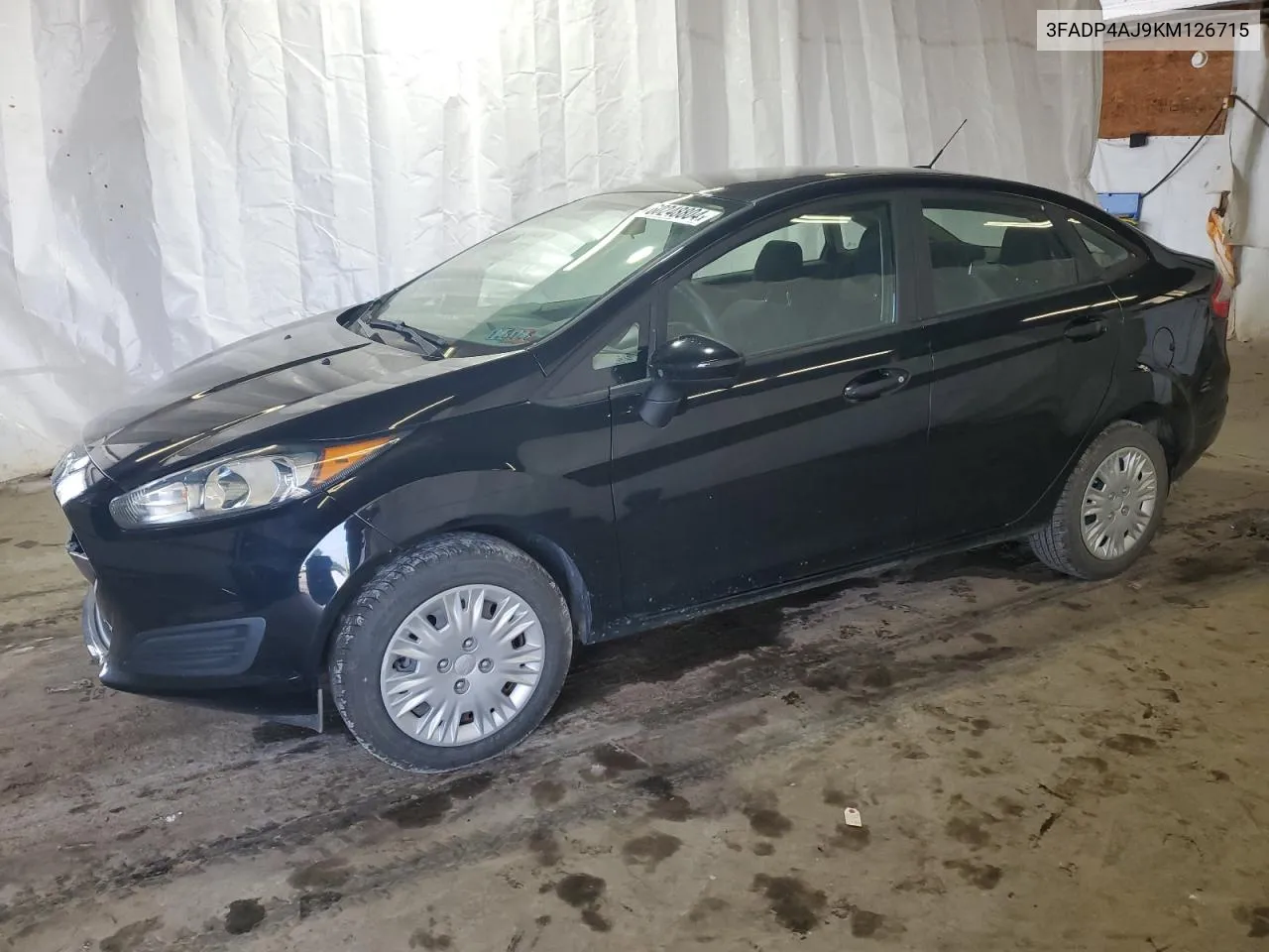 2019 Ford Fiesta S VIN: 3FADP4AJ9KM126715 Lot: 60248804