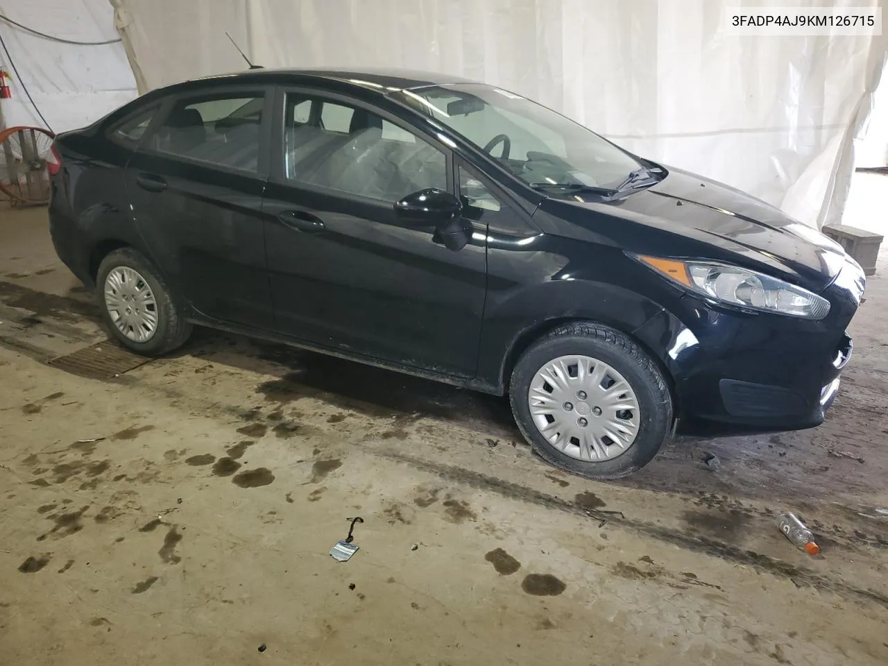 2019 Ford Fiesta S VIN: 3FADP4AJ9KM126715 Lot: 60248804