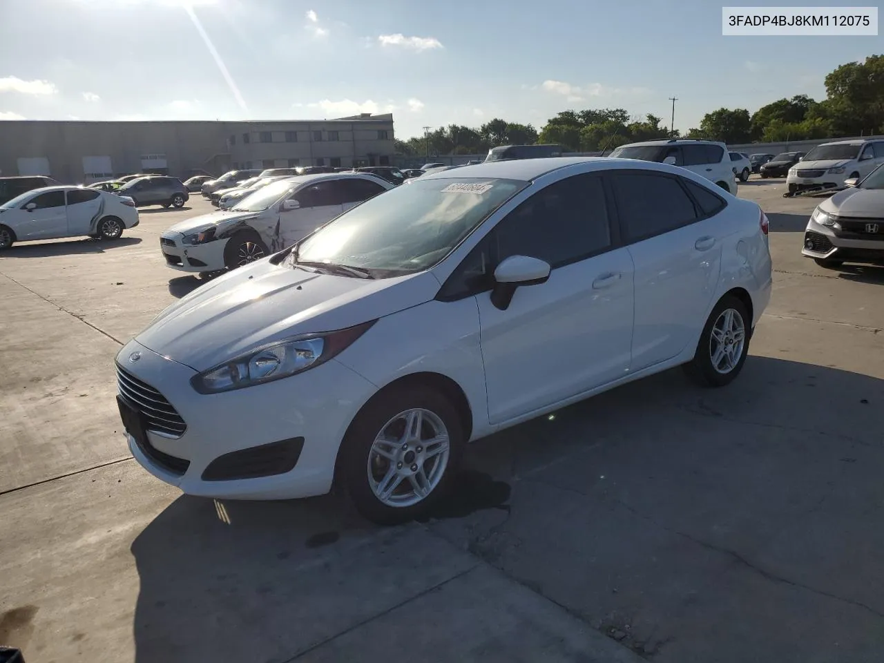 2019 Ford Fiesta Se VIN: 3FADP4BJ8KM112075 Lot: 60440604