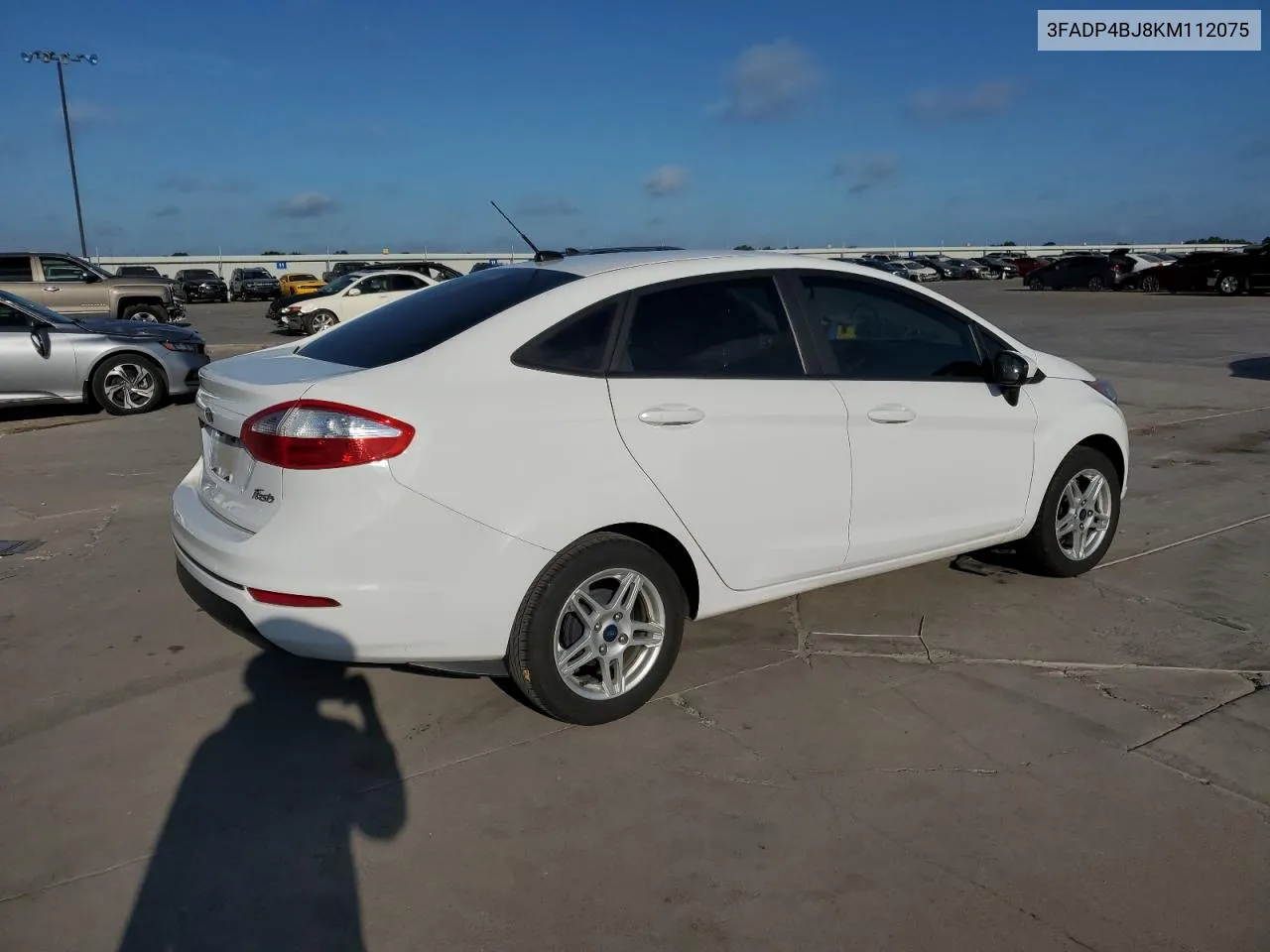 2019 Ford Fiesta Se VIN: 3FADP4BJ8KM112075 Lot: 60440604