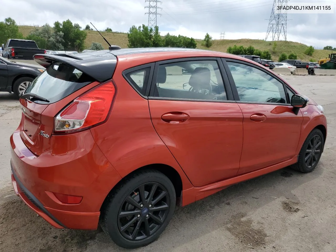 2019 Ford Fiesta St VIN: 3FADP4DJ1KM141155 Lot: 60496234